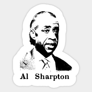 Al Sharpton Portrait Sticker